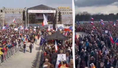 У Празі люди вийшли на вулиці, протестуючи проти діяльності уряду Бабіша