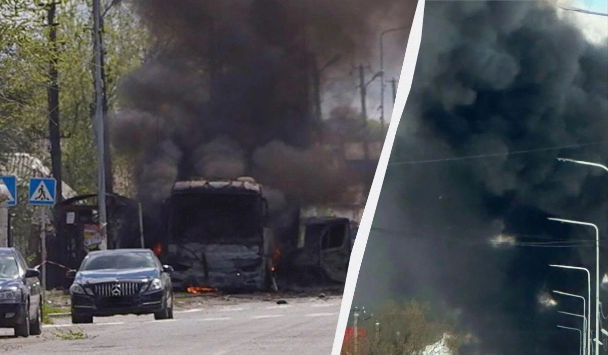 Росія атакувала Дніпро: у місті пожежі, є загиблий