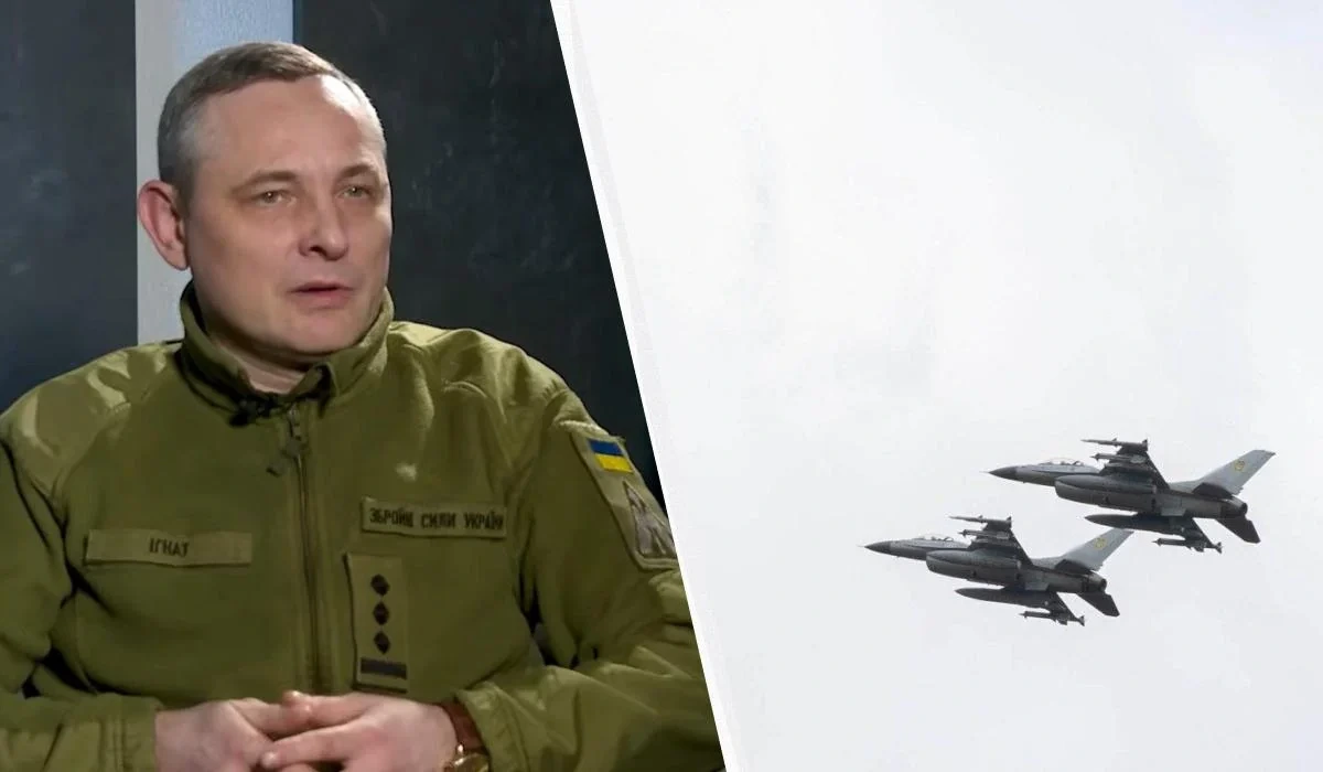 Ігнат: Чимала заслуга збиття ракет - це саме льотчики F-16