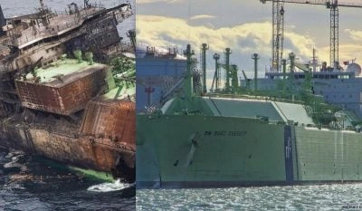 Над танкером "тіньового флоту" РФ повністю втрачено контроль після атаки дрону, – NYT